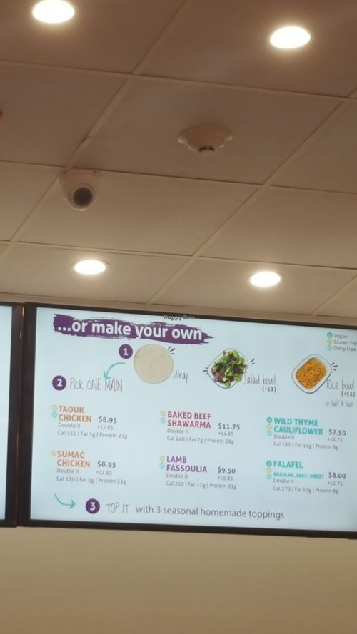 menu (part 3) at Semsom Eatery in New York City