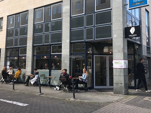 Outside  at Edelgrün in Cologne