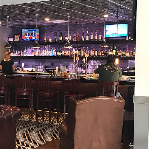 bar at Coast Bar + Bistro in Brunswick