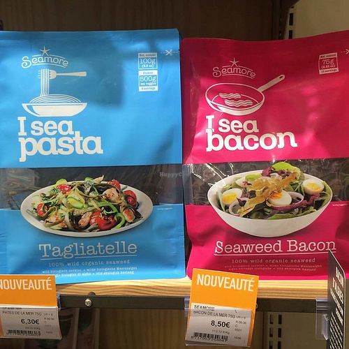 Some specialty products at Naturalia Vegan - Rome in Paris