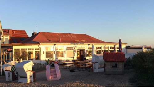 outside  at Strandcafe in Baltrum