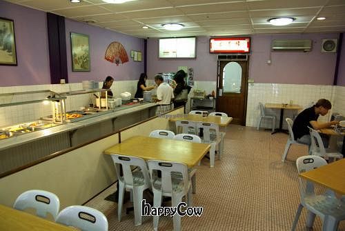 Inside the restaurant. Photo taken in March, 2013. at Zhun San Yen Vegetarian in Kuching