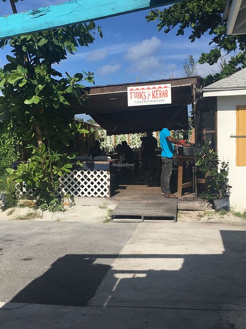 Main entrance at Turks Kebab in Providenciales