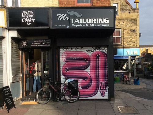 The front door! at The Little Vegan Cookie Co. in Cheshunt