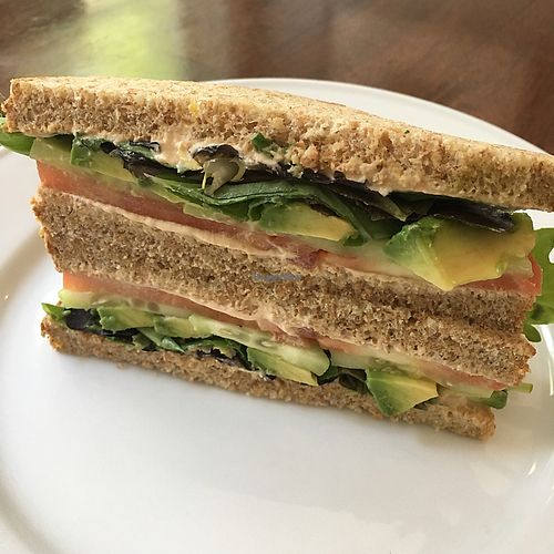 avocado sandwich  at Cocobeet in Wellesley