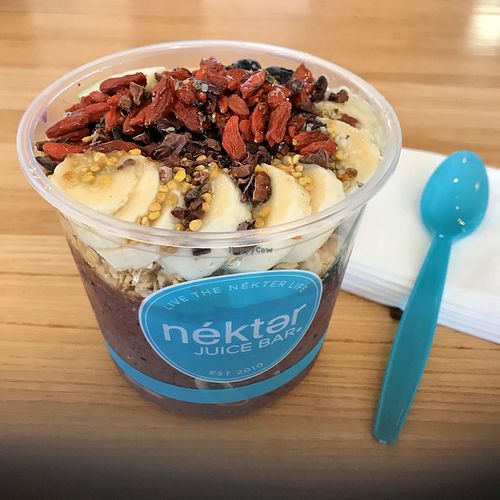 The Açaí Superfood Bowl at Nekter Juice Bar in Temecula
