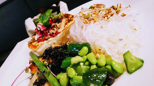 Vegan plate at Cityshop Noodle in Tokyo