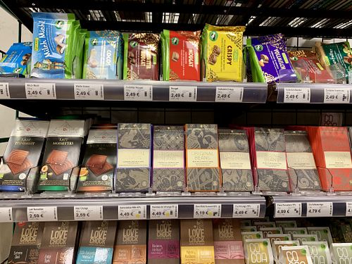 chocolate at biokultur in Munich