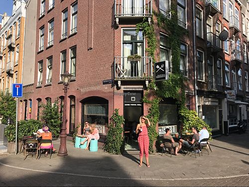 The joint at The Dutch Weed Burger - Food Truck in Amsterdam