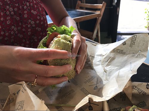 Dutch Weed Burger at The Dutch Weed Burger - Food Truck in Amsterdam