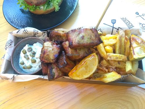 Wish& chips at The Dutch Weed Burger - Food Truck in Amsterdam