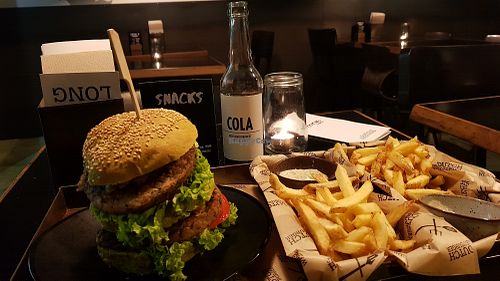 Bisher leckerste vegane Burger außer Haus. at The Dutch Weed Burger - Food Truck in Amsterdam