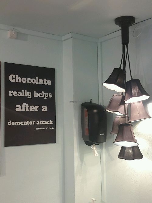 Great after a dementor attack at Ro Chokolade in Copenhagen