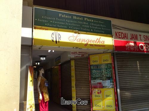 Outside at Sangeetha in Kuala Lumpur