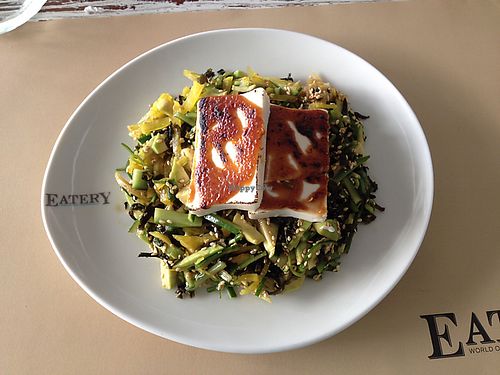 tofu salad at Eatery in Cairo