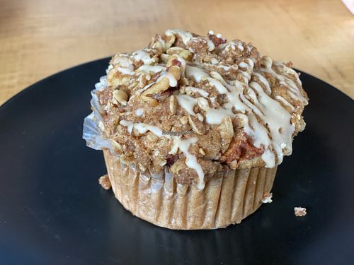Maple apple walnut muffin   at Jet Black Coffee Company - Gateway in Portland