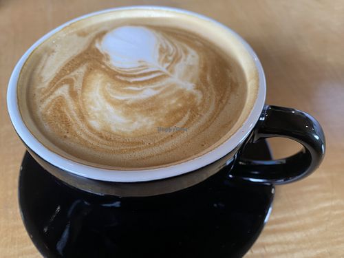 Almond latte   at Jet Black Coffee Company - Gateway in Portland