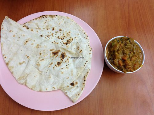 vegetable kurma combo at Woodlands.my Vegetarian Restaurant in Kuala Lumpur