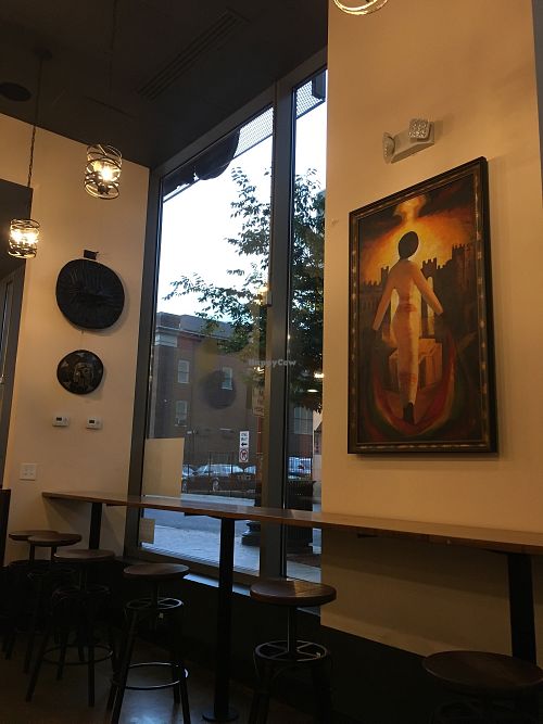 Decor and seating at Letena in Washington