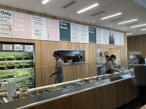 Service counter. at Upbeet in Atlanta
