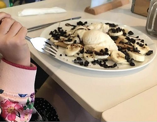 Sweet pancakes  at The Lemon Witch Kitchen in Leigh-on-sea