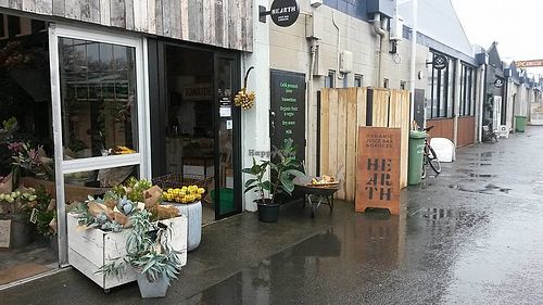 Hearth, you'll need some effort to find it! at Hearth Juice Bar and Grocer in Hamilton