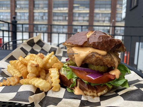 Burger  at Sprouting Dreams in Dayton