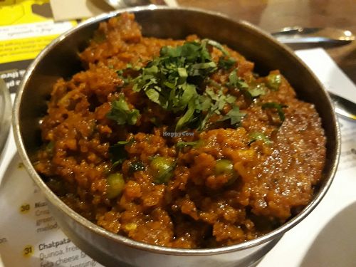 Soya Keema Peas at Chai Naasto in Beckenham