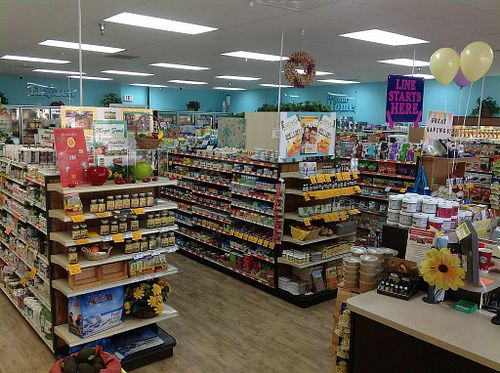 inside at Peggy's Natural Foods in Stuart