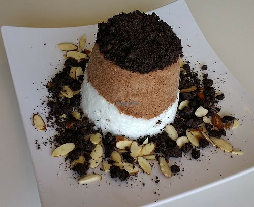 Vegan Chocolate and Coconut Snow, With Oreos and Almonds at Vampire Penguin in Eureka