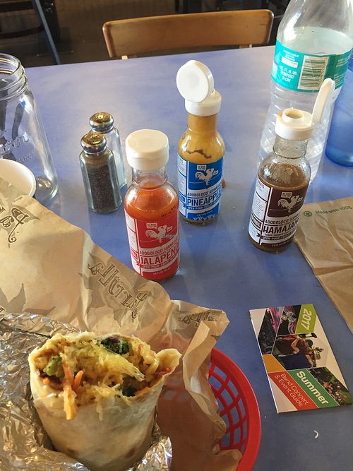 enter the dragon wrap sooooo good at Parrilla Grill in Bend