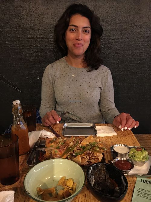 Happy customers!!!!  at Lucha Verde in Vancouver