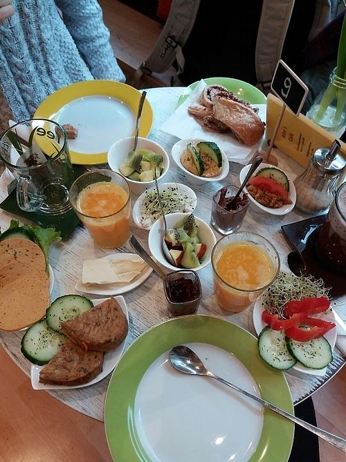 Vegan breakfast for two  at Bio Bäcker Bihn in Mannheim