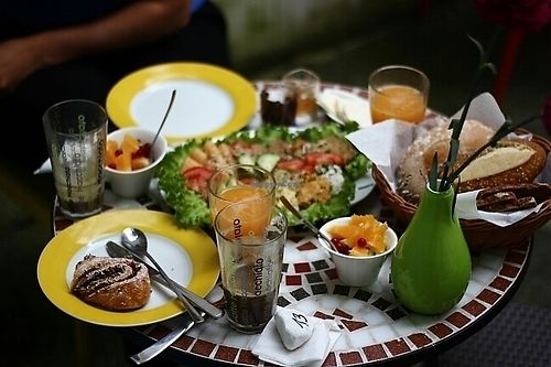 vegan breakfast  at Bio Bäcker Bihn in Mannheim