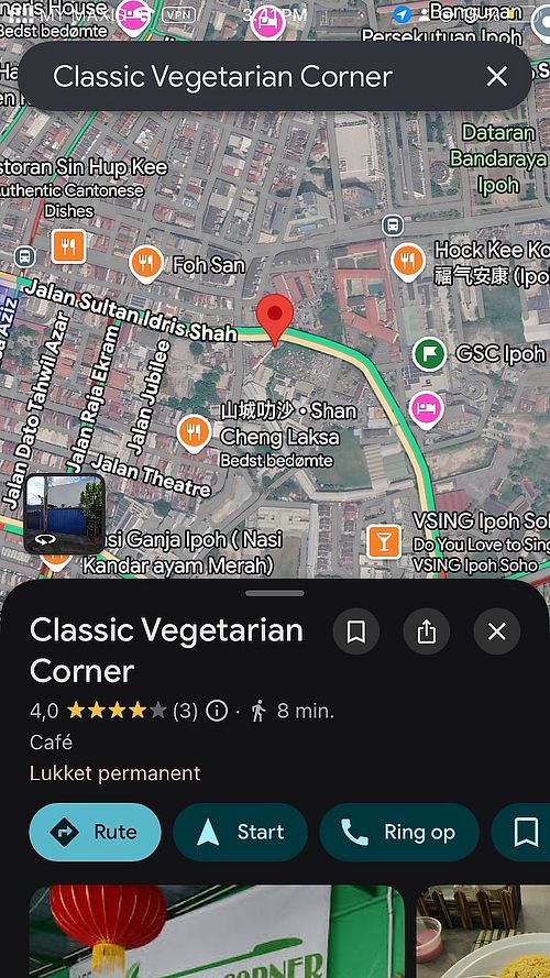   at Classic Vegetarian Corner in Ipoh