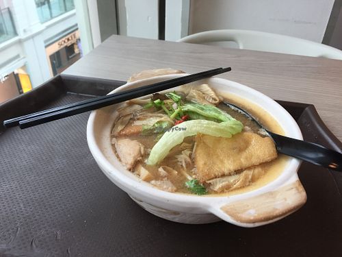 Delicious  at Truly Vegetarian in Central Singapore