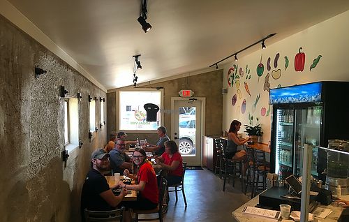 Local Vibe Cafe indoor dining at Local Vibe Cafe in Petersburg