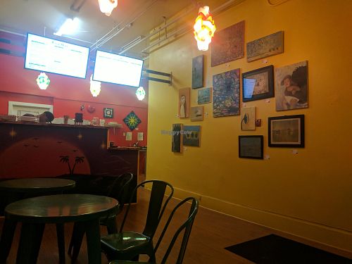 Interior at The Enlightened Coconut in Nelson