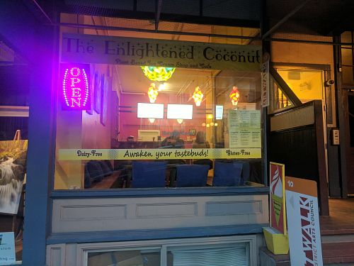 Exterior at The Enlightened Coconut in Nelson