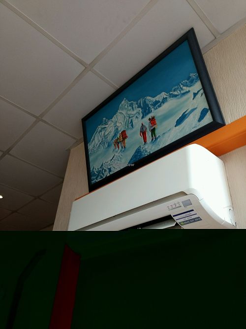 nice painting at Annakut in Edinburgh