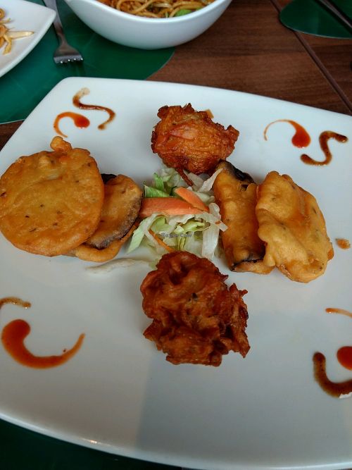 pakora at Annakut in Edinburgh