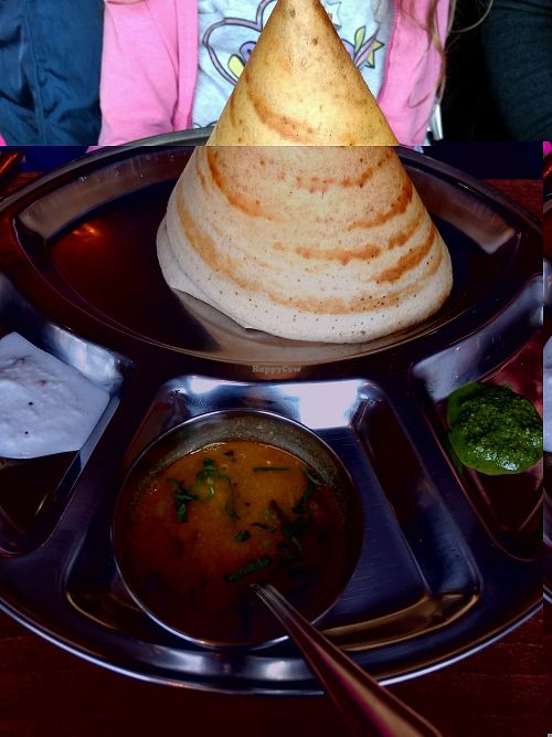 plain dosa at Annakut in Edinburgh