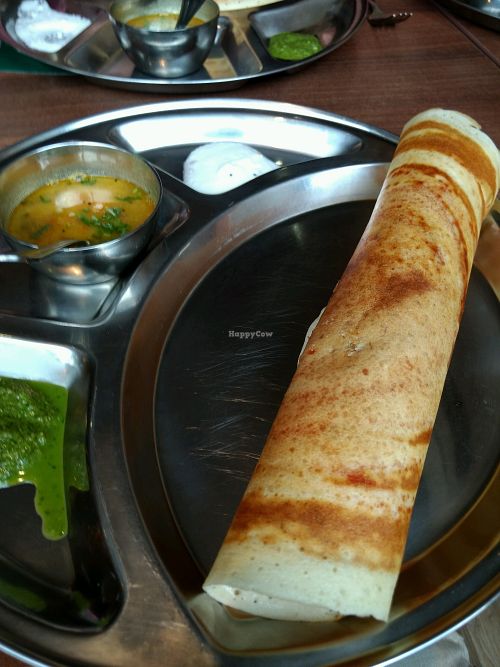 mysore masala dosa at Annakut in Edinburgh