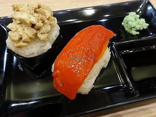 Vege sushi  at Samurai Ramen - Tebrau City in Johor Bahru