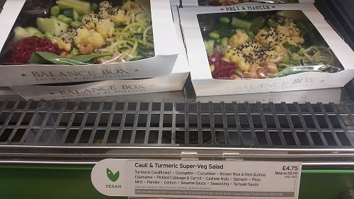 VEGAN options at Pret A Manger - Bridge St Arcade in Cardiff