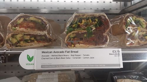 VEGAN options at Pret A Manger - Bridge St Arcade in Cardiff