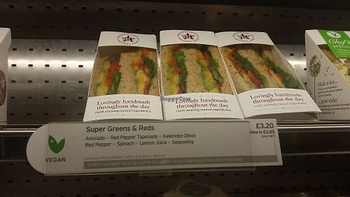 VEGAN options at Pret A Manger - Bridge St Arcade in Cardiff
