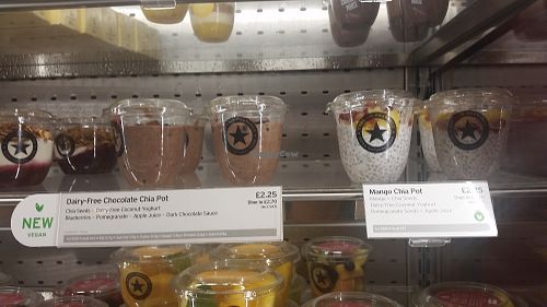 VEGAN options at Pret A Manger - Bridge St Arcade in Cardiff