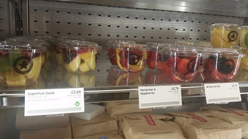 VEGAN options at Pret A Manger - Bridge St Arcade in Cardiff