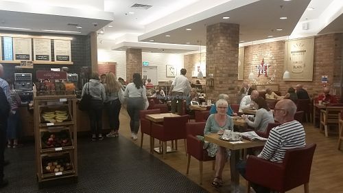 Inside at Pret A Manger - Bridge St Arcade in Cardiff